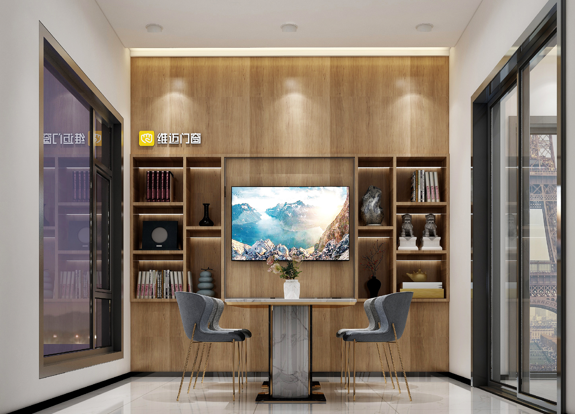 廣州展廳設(shè)計(jì)公司唯邁門(mén)窗-店鋪設(shè)計(jì)